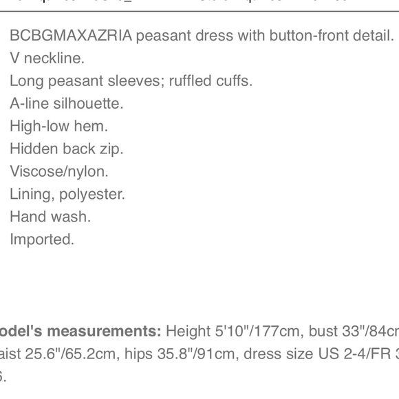 SOLD xx NWT BCBG Dress - Picture 7 of 8